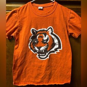 Orange T-Shirt with Bengals Tiger NFL